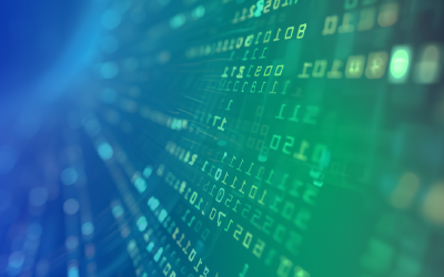 pantalla con código