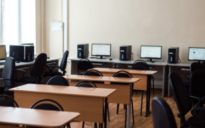 aula con ordenadores