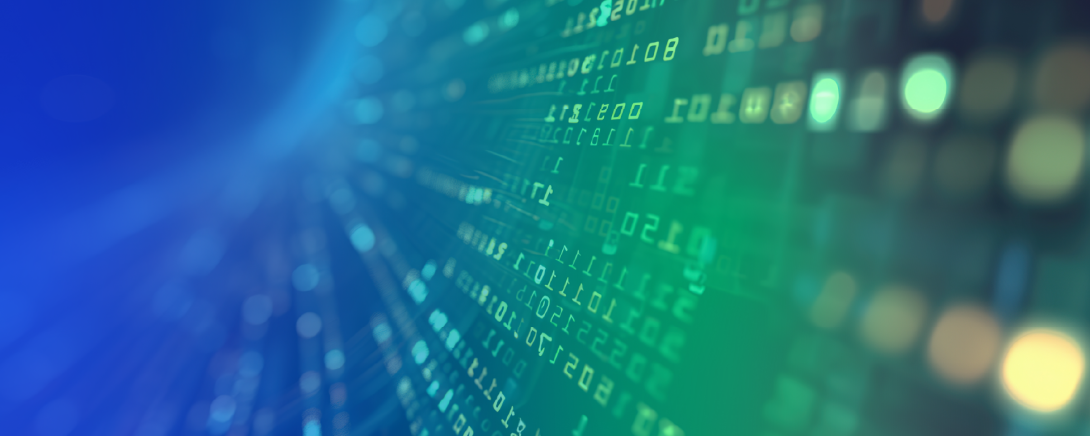 pantalla con código