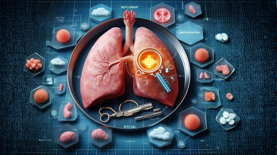 pulmón sobre una bandeja ficción